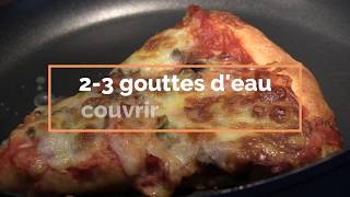 Une pizza croustillante même réchauffée [upl. by Gnilyarg]