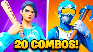 20 Most TRYHARD Fortnite Skin Combos [upl. by Aerbma]