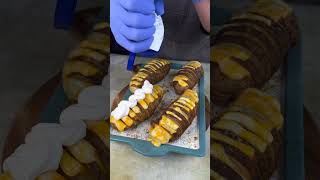 American hasselback taters [upl. by Ycnaffit]