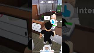 Clientes de mi cafetería en Bloxburg roblox parati bloxburg bloxburgrp [upl. by Yrakcaz]