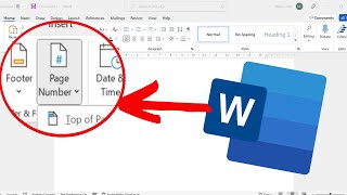 How to insert page number in Word [upl. by Eulalia897]