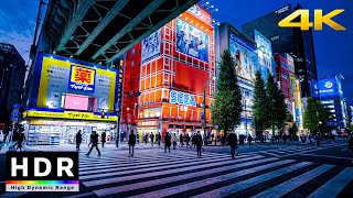 【4K HDR】Night Walk in Tokyo Electric Anime Town  Akihabara  Japan Walking Tour [upl. by Ezarras83]