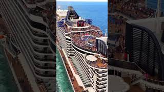 Luxury Cruise MSC in Sea View 4Kt2w trending viralreels [upl. by Pufahl]