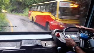 KSRTC Bus Driving  Thamarassery Churam Complete  Leyland Engine Sound HD [upl. by Kurtz561]