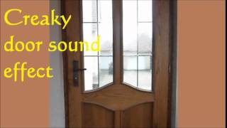 The Best Horror Sound Effect  Creaking Door  Squeaking Door  quietschende Tür sound Effekt [upl. by Gamaliel477]