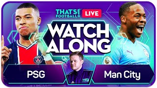 PSG vs MAN CITY With Mark GOLDBRIDGE Live Champions League Watchalong [upl. by Ynnol]