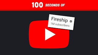 How to get a Million YouTube Subscribers in 100 Seconds [upl. by Lardner]