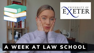 A PRODUCTIVE WEEK AT LAW SCHOOL   Exeter University [upl. by Oeflein]