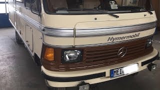 Restaurierung eines 30 Jahre alten Hymer S 665 Barversion [upl. by Arlana]