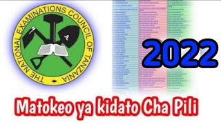 Matokeo ya Kidato Cha pili 2022 Form two Necta Examination Results 2023 [upl. by Ecnerwaled]