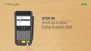 Easy steps for making bank EMI transactions on a Pine Labs PoS [upl. by Keifer]