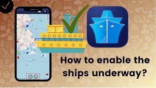 How to enable the ships underway function in Marine Traffic [upl. by Dopp]