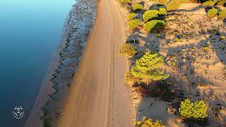 PLAYA SAN MIGUEL EL ROMPIDOCARTAYA  HUELVA [upl. by Yrannav]