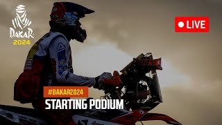 Starting Podium  Dakar 2024 [upl. by Eimyaj]