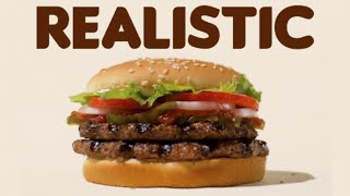 WHOPPER WHOPPER but with realistic sounds [upl. by Gillespie]