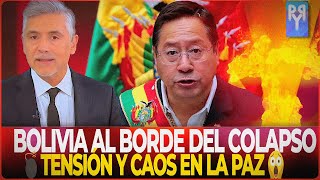 💣 ¡Bolivia al Borde del Colapso Tensión y Caos en La Paz 😱 CrisisMilitar 💣 [upl. by Edra]