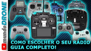 COMO escolher o RADIO para seu DRONE FPV ou AEROMODELO [upl. by Arda588]