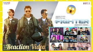 Fighter  Teaser Reaction  Hrithik Roshan  Deepika Padukone  Anil Kapoor  Siddharth Anand [upl. by Aeki]