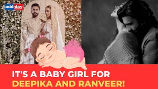 Bollywood superstars Deepika Padukone and Ranveer Singh welcome a baby girl [upl. by Ketty845]