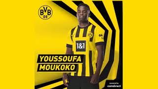 Tor Hymne Borussia Dortmund Youssoufa Moukoko [upl. by Sihtnyc]