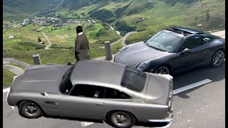 911 meets 007 Furka Pass James Bond Goldfinger Locations [upl. by Aneez]