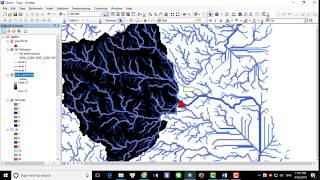 Watershed stream order map preparation from DEM data using ArcGIS Software [upl. by Ornie959]