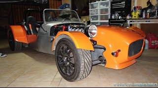 Caterham Replica  On Board Revs and more GBS ZeroGT [upl. by Elfreda]