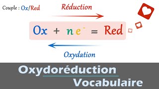 Oxydoréduction  🧪 Vocabulaire  OxydantRéducteur  Demiéquation  PhysiqueChimie 1ère spé [upl. by Anomas]