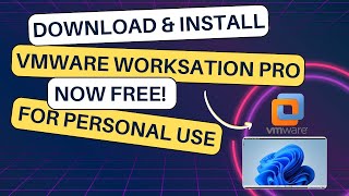 VMware Workstation pro now FREE for personal use   Steps to download the VMware Workstation [upl. by Llenrod]