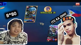 WRECKER VS WRECKER JR DIGMAAN NG TRASHTALKER [upl. by Ahsenav827]