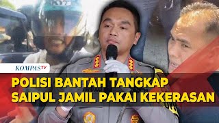 Saipul Jamil Dimaki saat Ditangkap Polisi Bukan Anggota Kami [upl. by Dennett]