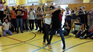 Kiko amp Christina  Workshop Bachata Sensual  UNiDANZA Afro Cuban Dance Festival Hamburg 2015 [upl. by Naujtna]