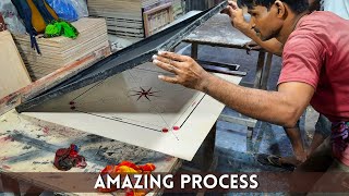 Amazing Process of Making Indian Carrom Board Carrom Board Champion Carrom Board Making [upl. by Nahsab515]