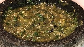 Tomatillo Salsa [upl. by Llenej]