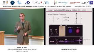 144 Foundation of nonlinear optics I [upl. by Shiverick]