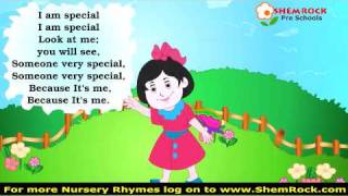 Nursery Rhymes I am Special Songs with lyrics [upl. by Zetra845]