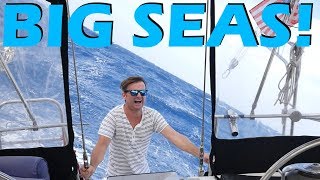 SAILING BIG SEAS 1200 MILES  S2E79 [upl. by Shirl]