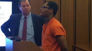 Cleveland gang member who shot child bystanders cries wants 41year sentence to serve as an exam [upl. by Alyel]