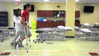 Schneider Hong Fleming Crutch Gait Pattern 2 pt 3 pt 4 pt [upl. by Brackett833]