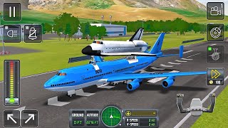 Boeing 747 Shuttle Carrier Aircraft  Flight Sim 2018  Android Gameplay [upl. by Aniraz]