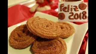 Receta típica de CHURROS caseros  FELIZ AÑO NUEVO  Como hacer churros sin churrera [upl. by Mauceri]