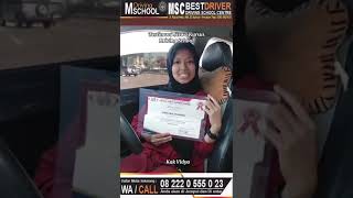 Testimoni Siswa Kursus Driving School Kak Vidya [upl. by Aiciruam]