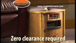 Comfort Furnace Quartz Infrared Heater [upl. by Nine934]