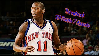 Throwback Jamal Crawford Knicks Highlights vs Suns 29 Points amp 7 Assists [upl. by Neelahs]