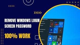 How to Disable  Remove Windows 10 Login Password and Lock Screen 100 Working  very easy way [upl. by Madigan]