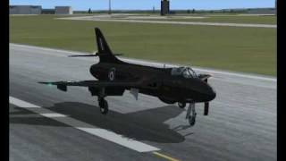 ALPHA Sim Hawker Hunter [upl. by Joanne61]