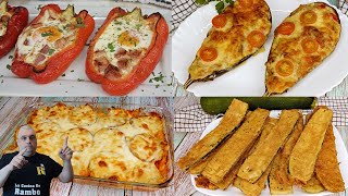 4 recetas de verdura para cuidarse🍀SANAS Y SABROSAS 🤩 [upl. by Macur793]