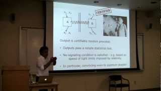 Umesh Vazirani University of California Berkeley Certifiable Quantum Dics [upl. by Atteras]