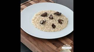 LE RICETTE DI JIMMY Ricetta Risotto al tartufo nero con crema Gorgonzola DOP al tartufo [upl. by Aratihc584]