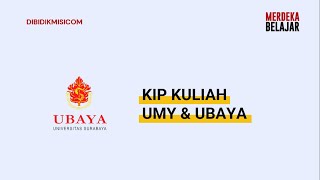 KIP KULIAH UMY amp UBAYA 2024 [upl. by Downall]